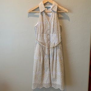 Antonio Melani Eyelet Shirt Dress